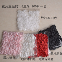 Cloth Art Small Floral Pieces Handmade Diy Flowers Petal Whole Bag of dress Clothing Eva Clothing Shoes Cap Accessories Decorative materials