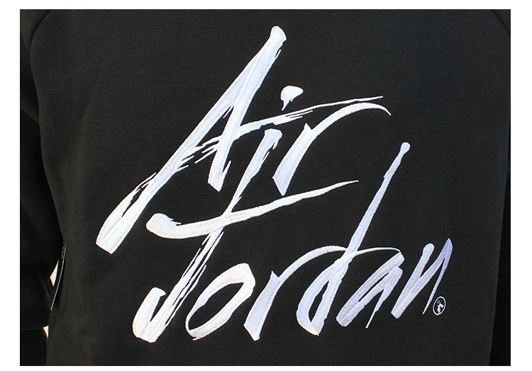 AIR JORDAN Men Chữ bay Áo thun thể thao giản dị Áo bóng rổ AV6003-010-395 mẫu áo thu đông năm 2020