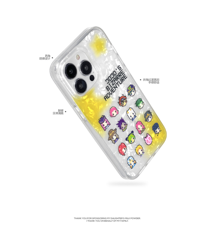 JOJO's Bizarre Adventure Anime 15, 14, 13, 12 iPhone Case