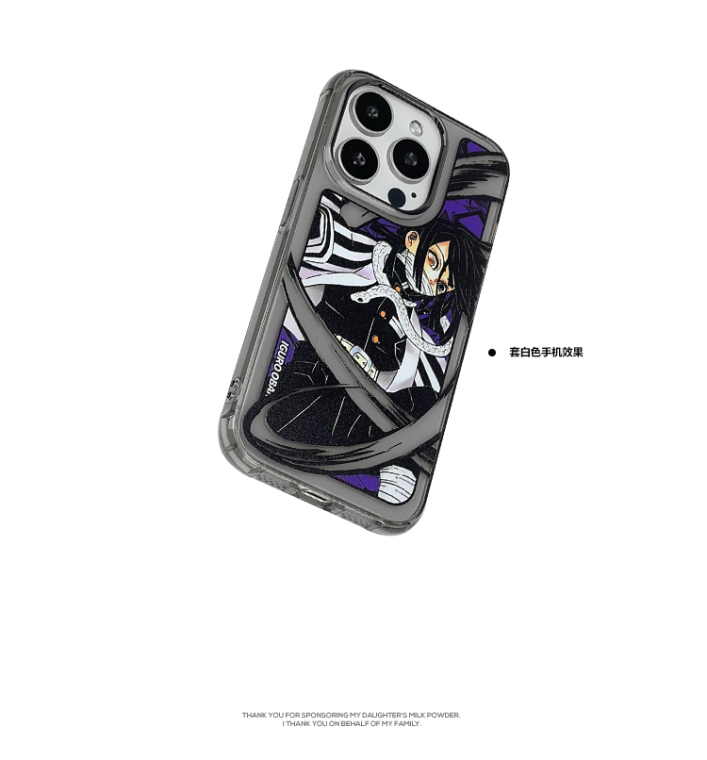 Anime – Demon Slayer Plus/Pro/Max – 16, 15, 14, 13, 12 iPhone Case