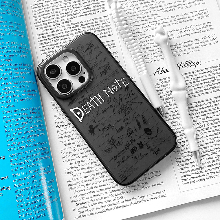 SMTM 16 Death Note Anime Dark Plus/Pro/Max – 16, 15, 14, 13 iPhone Case