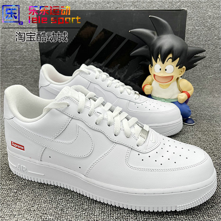 Supreme X Nike Air Force 1 Af1 Black and White 2020 Joint Release Cu9225-100-001 Supreme X Nike Air Force 1 Af1 Black and White 2020 Joint Release Cu9225-100-001
