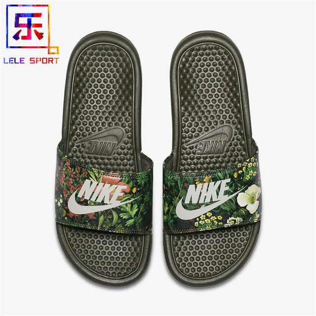 nike slippers couple