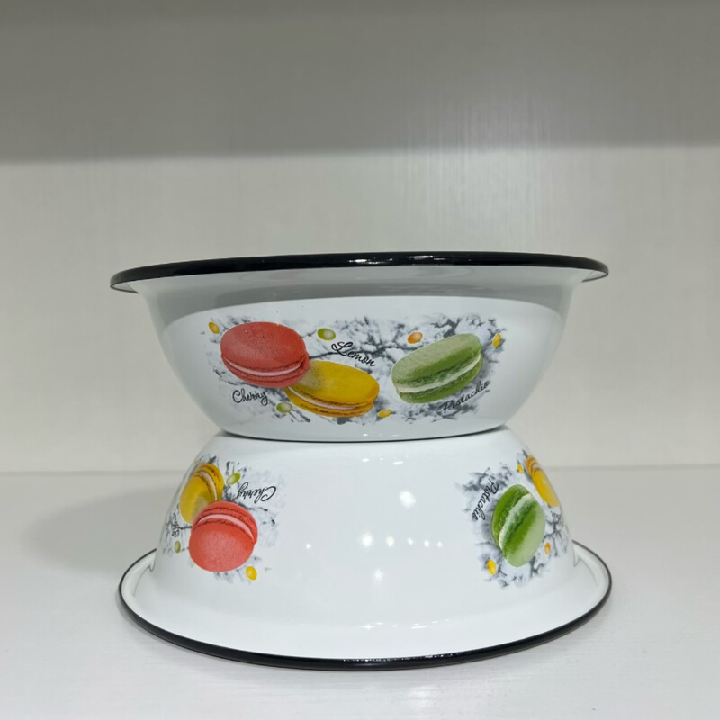 Russian Imported Enamel Basin Noodle Basin Soup Basin Instant Noodle Bowl 1 Liter Russian-Made Thickeneded Stew Basin Salad Cold Dish Basin Russian Imported Enamel Basin Noodle Basin Soup Basin Instant Noodle Bowl 1 Liter Russian-Made Thickeneded Stew Basin Salad Cold Dish Basin