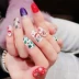 Ngày Giáng sinh Làm móng tay Nhãn dán Bông tuyết Sai Nail Sticker Không thấm nước móng tay khỏe mạnh Ba Lan Phim cá tính Công cụ làm móng tay cọ nét gel Công cụ Nail