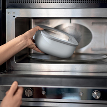 Italian Guzzini imported lunch box insulation square microwave oven can heat the lunch box with lid lunch box