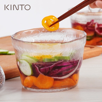 Japan imported kinto household thickened glass pickle jar to make pickle jar pickle jar with cover pickle jar