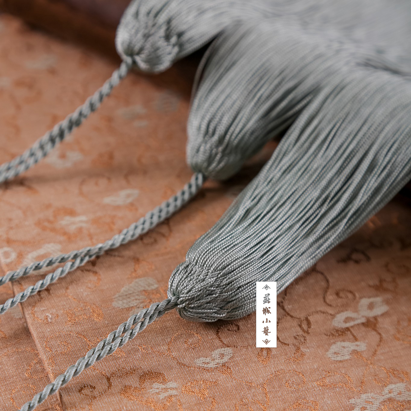 Traditional hand-made cage (Guqin tassel) Ancient hook head Guqin Qinsui human silk Silk material can be customized