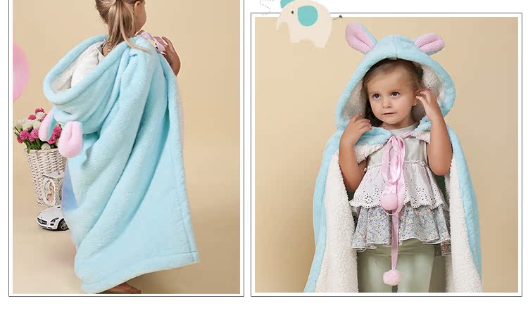 Cape pour enfant en flanelle - Ref 2154462 Image 25