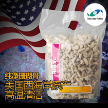 Back filter Sea tank fill bucket Zeolite coral bone large block algae bucket External side filter landscaping Natural two small fish filter material