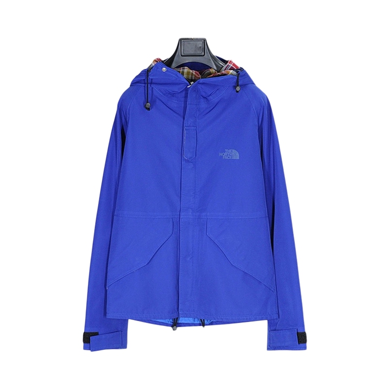 Junya Watanabe*Tnf 12Ad Royal Blue Gore-Tek Windproof Silhouette Hooded Jacket, Size m
