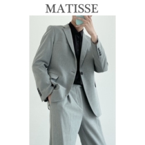 2021 Mens South Korea East gate Western suit bridegroom Inron Wind Leisure is fitting a handsome suit with two sets of suits