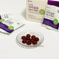 Constipation little helper Dr Liv dietary fiber prune jelly candy QQ sugar Korea direct mail (ONLY JOEUN)