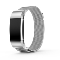 Fitbit charge2 Smart Bracelet Silicone Replacement Strap Stainless Steel Milan Nice Magnetic Wristband Soft