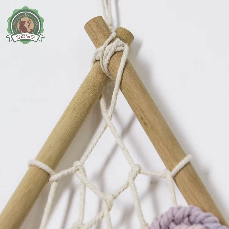 Văn hóa Goode Cat Ning Nghệ thuật dây thủ công dệt tấm thảm Tapestry JJZS-GT-47 - Tapestry 	thảm treo tường dạ quang