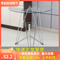 Table Tempered Glass Roundtable Temporary Limited Table Tempered Table Round Table Tempered Round Table