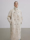 Legend Coat Stand-up Small Lake Sheep Fur One-piece Fur Coat Loose Long Coat Women's Winter New Wide Version
