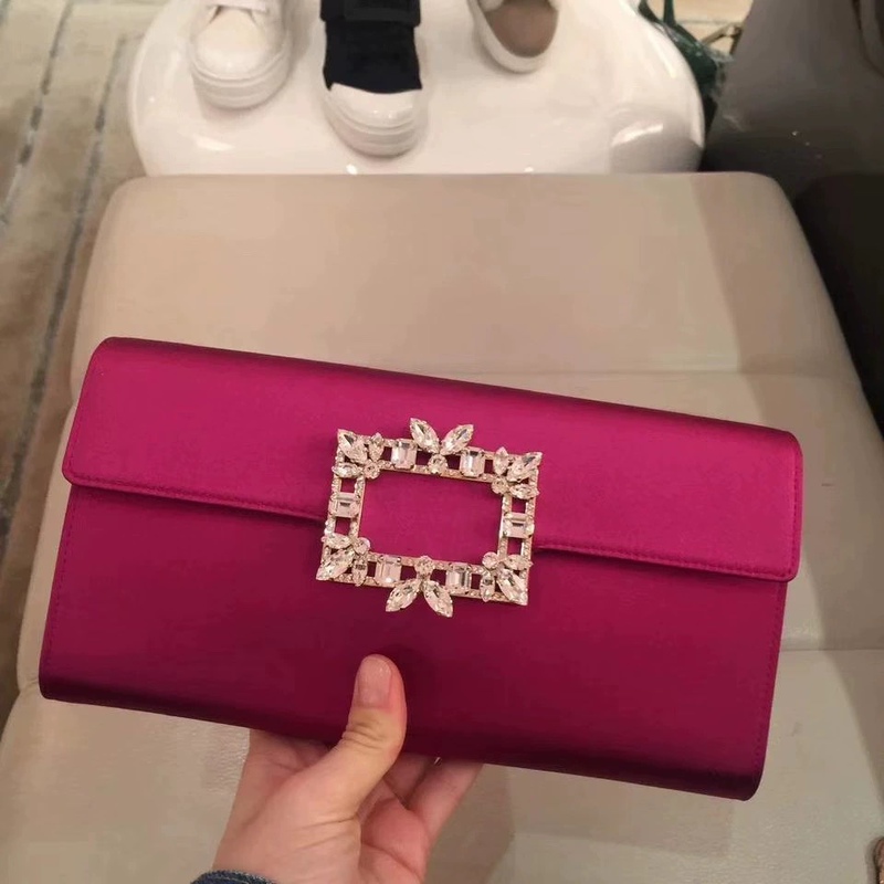 Fashionable Hand-Held Envelope Banquet Women's Bag 2025 Wedding Banquet Evening Clutch Evening Wear Rogerv Simple Handbag Recommendation