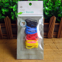 South Korean import quality super good The face shop colored rubber band not curly hair keeps