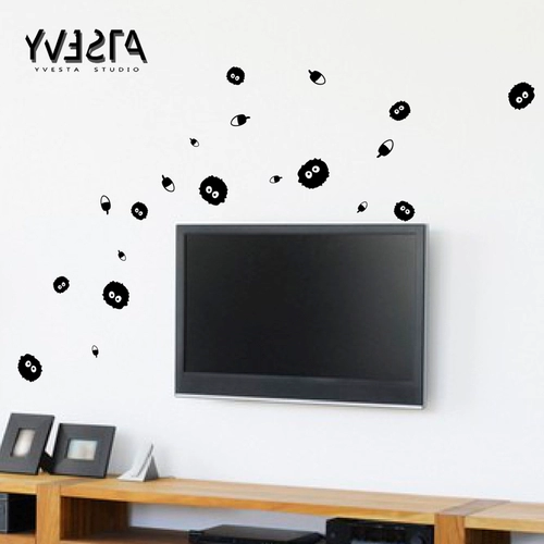 Магазин обратно в Qianqian Coal Ash Ball Декоративный настенный декоративный настенный церковный церковный пыль эльфол холодильник пост детская комната шкаф