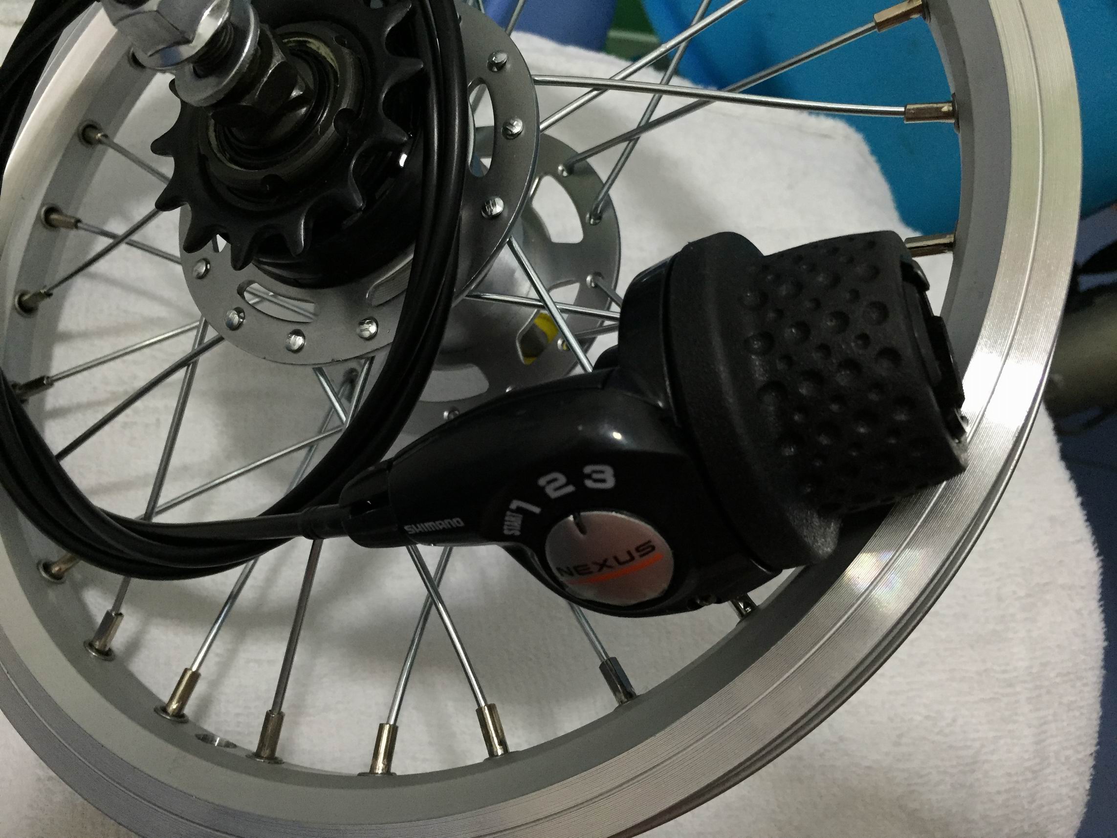 Roues de vélo SHIMANO 14 pouces - Ref 2365823 Image 8