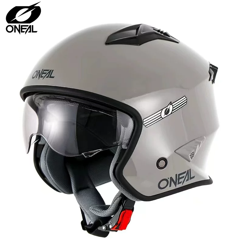 Шлем-каска O'NEAL Locomotive Hard Helmet Locomotive Export Полустепенной шлем с сменной линзой изменяемого цвета Доставочный шлем