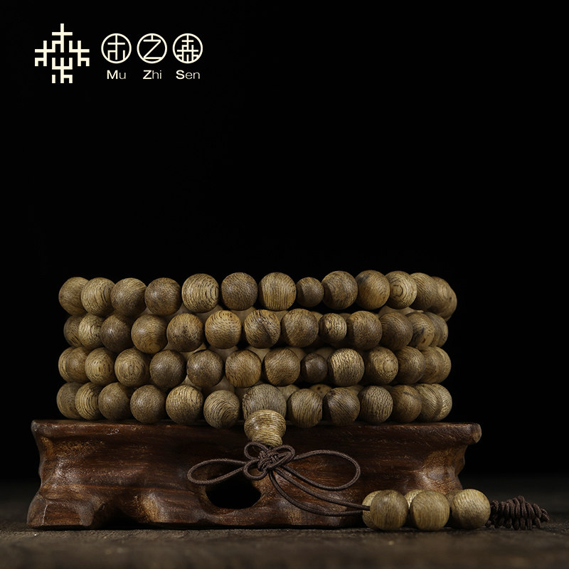 (Pure and cool) Hui'an Natural Swamp Dark Oil Soft Wire Oil Large 8mm*24g Sink Ring Bracelet