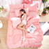 Hàn Quốc phiên bản của bông công chúa gió 1.5 / 1.8m giường váy một gia đình bốn bông khăn trải giường chăn 2 mét ren bedspread - Bộ đồ giường bốn mảnh chăn ra gối nệm cao cấp Bộ đồ giường bốn mảnh