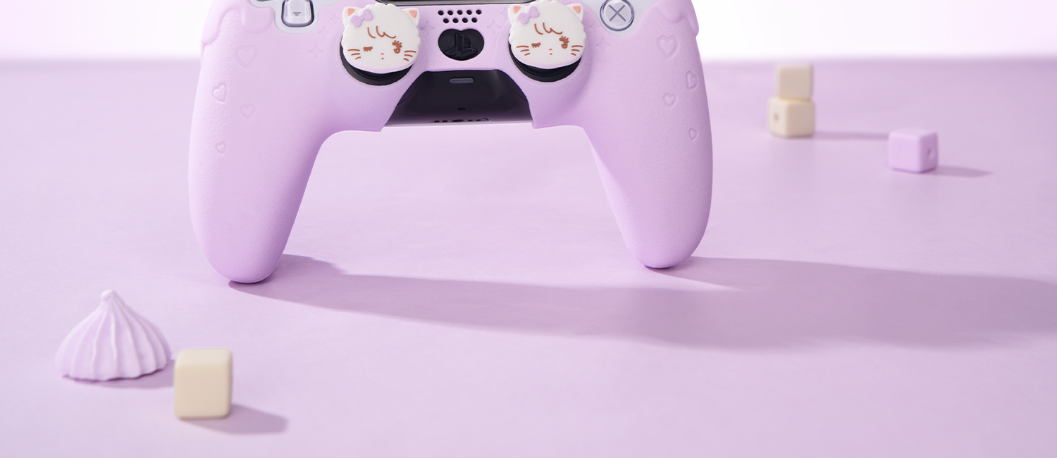 Рукав силиконовые ручки 极想ps5手柄套xbox游戏手柄矽胶保护壳卡通可爱软壳防摔mikko联名