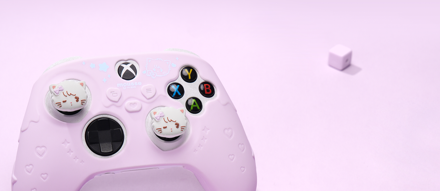 Рукав силиконовые ручки 极想ps5手柄套xbox游戏手柄矽胶保护壳卡通可爱软壳防摔mikko联名