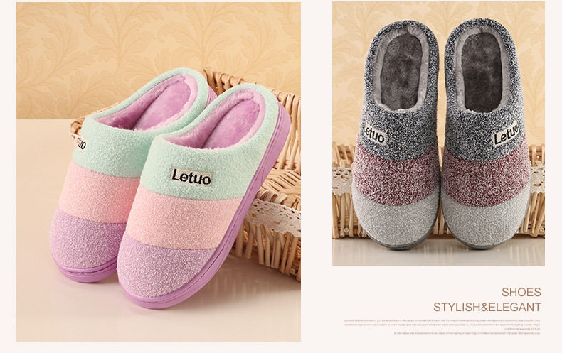 Pantoufles enfants en suède pour hiver - semelle EVA - Ref 1008201 Image 20