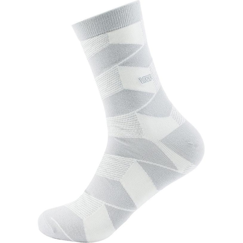 Vans Genuine Unisex Geometric Print Mid-Calf Pure Cotton Sports Socks, Comfortable and Suitable for Everyday Wear, One Pair