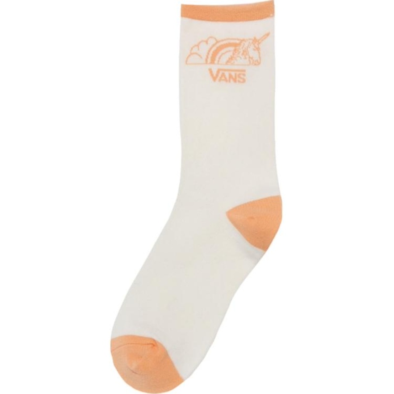 Vans Genuine Women's Unicorn Mid-Calf Socks, Pure Cotton, Sports Fit, Comfortable, Everyday Spring and Summer Socks, One Pair