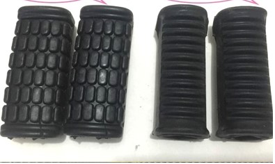 Light riding Suzuki locomotive accessories Bent Beam Racing QS110 pedalling leather front and back foot pedal leather