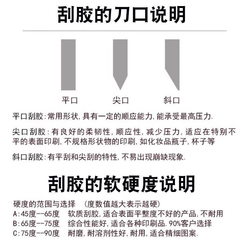 丝印刮胶刀刮胶条刮板墨刀刮板50*9尖口斜口平口55度刮胶现货包邮,创意DIY必备神器!🎨-刮刀-淘宝百科网