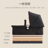 Детская складная коляска для близнецов с сидением для двоих, можно сидеть и лежать