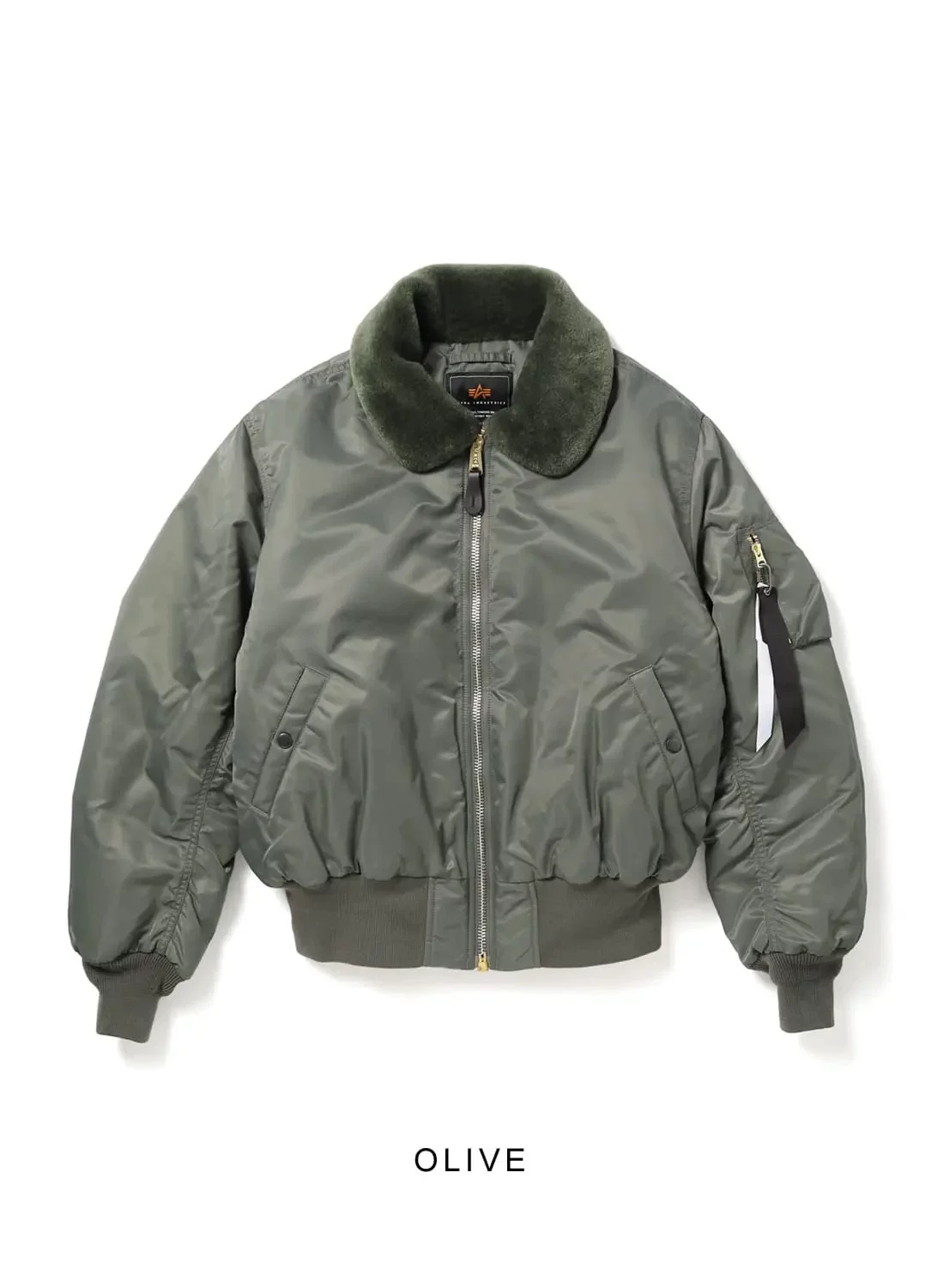 Истребительная куртка ALPHA B-15 FLIGHT JACKET MOONLOID особая пометка