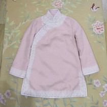 Autumn and winter improved cheongsam single coat coat coat small coat New year jacket improved cheongsam custom Woolen