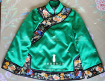 Improved cheongsam autumn and winter hand embroidered Cheongsam New year jacket daily cotton coat small jacket