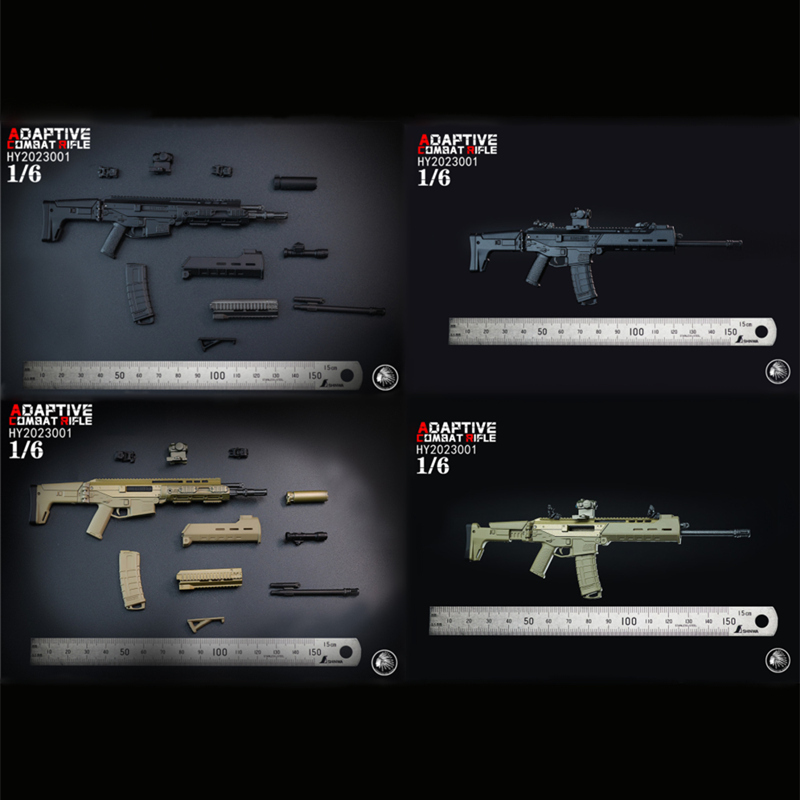 In Stock Comanche Toys 1/6 Magpul Massada & Remington Acr Rifle Tactical Set