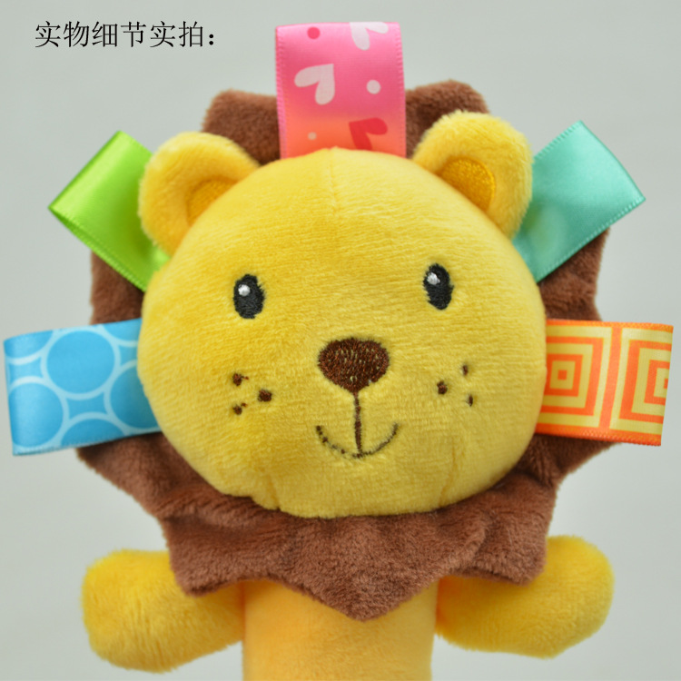 Mỹ sozzy em bé tay dính phim hoạt hình câu đố tay lấy em bé đồ chơi sang trọng rầm rộ với BB - Đồ chơi nhạc cụ cho trẻ em đàn organ cho bé
