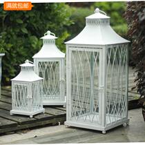 INS Candlestick ornaments romantic model room furnishings window decoration props wedding Candlestick homestay soft wind lamp