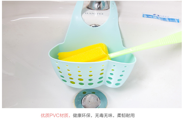 Vòi bếp giá xốp cống điều chỉnh snap-on bồn lưu trữ giỏ cống giỏ bếp kệ - Phòng bếp lọ đựng gia vị thông minh