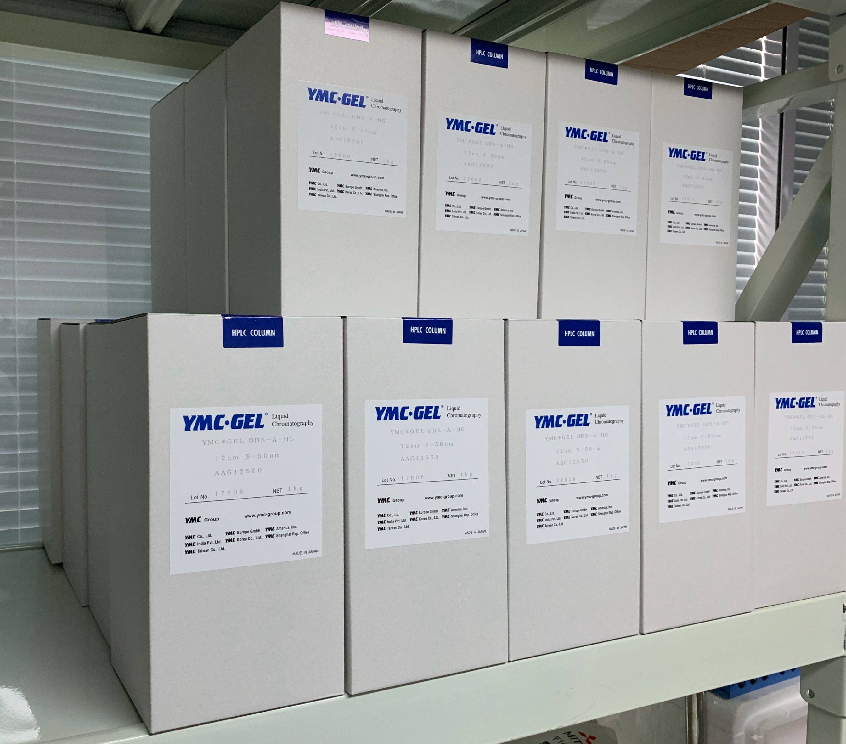 原装YMC日本C18填料MB 50um 100g 1kg反相硅胶色谱柱促销