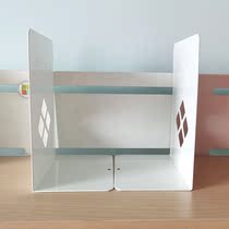 Life Eslincy steel L-shaped bookshelf desktop bookshelf simple bookcase book board Student fixed Book