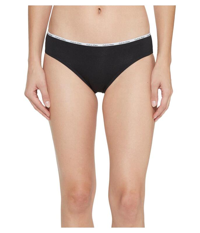 American Ck Underwear for Women, Classic Style, Pure Cotton, Low-Waist, Breathable and Comfortable Briefs, Thin Edge Logo Briefs