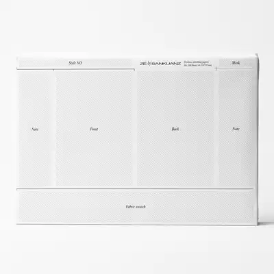 Fashion Sketching Papers clothing design manuscript paper ZEbySANKUANZ