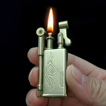 JIFENG Monsoon brand BOOMERANG COBRA DANCER PERSONALITY PATTERN MINI VINTAGE retro kerosene SMALL LIGHTER