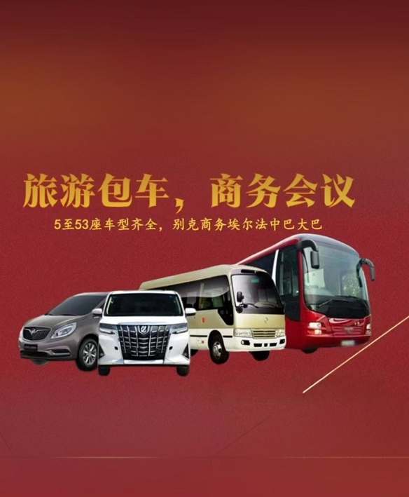 深圳天通租车 大中巴 商务车