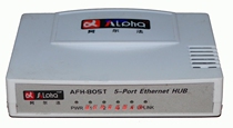 ALPHA (ALPHA)AFH-805 HUB 5-port HUB HUB hub 10M can grab the bag